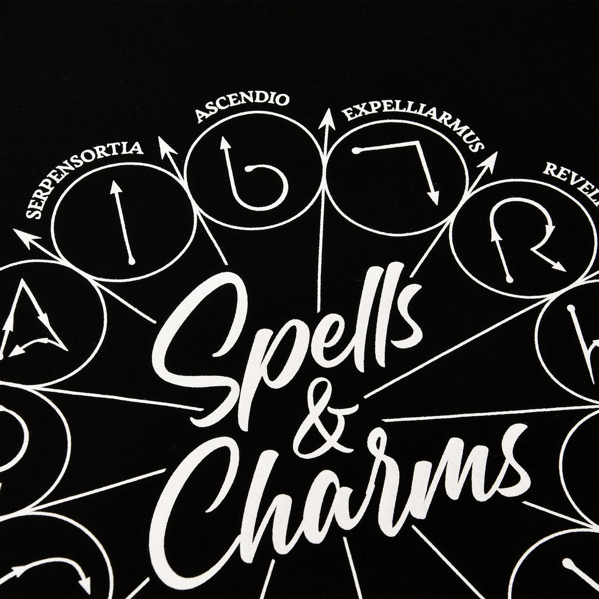 Produktbild Harry Potter - Spells And Charms T-Shirt schwarz