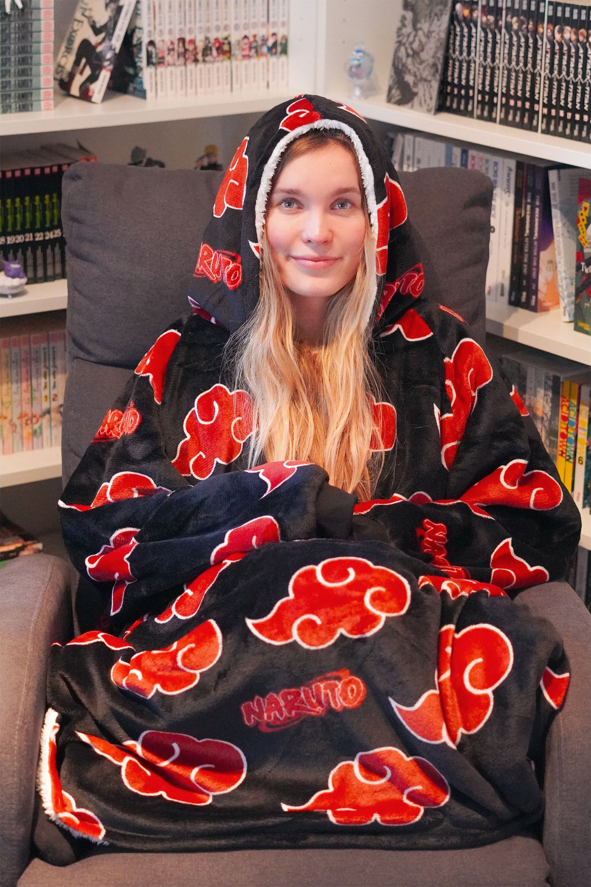 Produktbild Naruto - Akatsuki Oversize Kuschelpullover