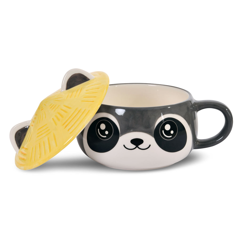 Produktbild Waschbär Kawaii Tasse mit Deckel für Anime Fans