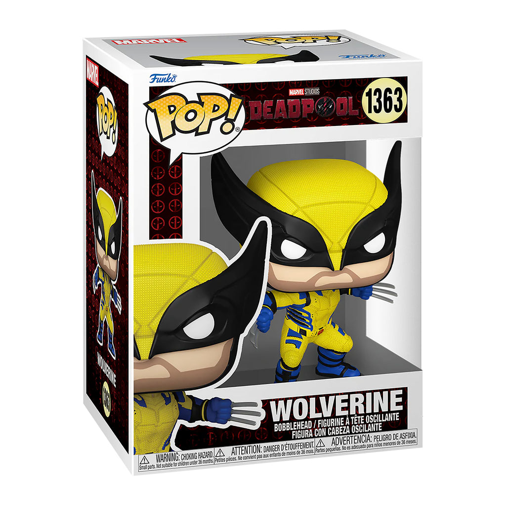 Produktbild Deadpool 3 - Wolverine Funko Pop Wackelkopf-Figur