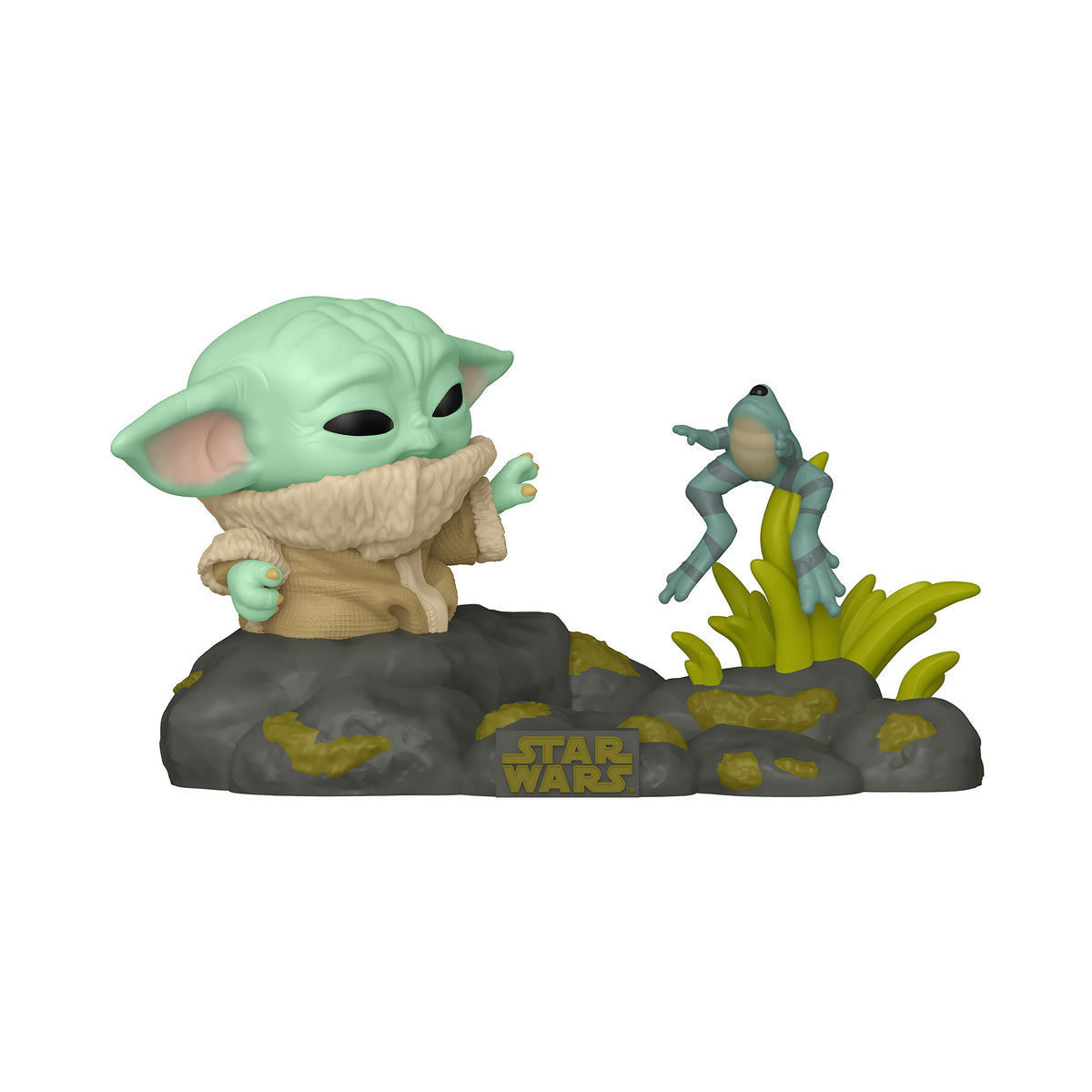 Produktbild Grogu mit Frosch Funko Pop Figur - Star Wars The Mandalorian