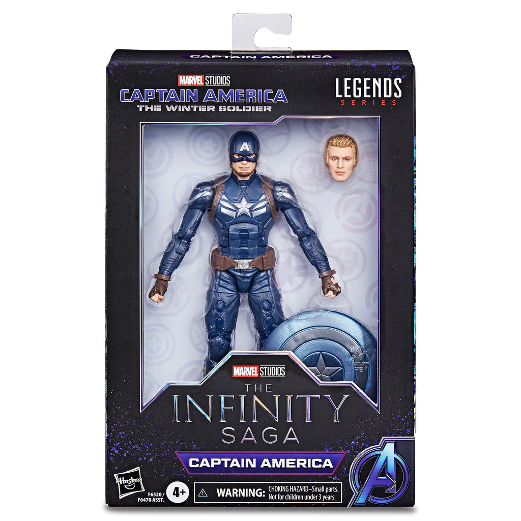Produktbild The Infinity Saga - Captain America Winter Soldier Marvel Legends Series Actionfigur