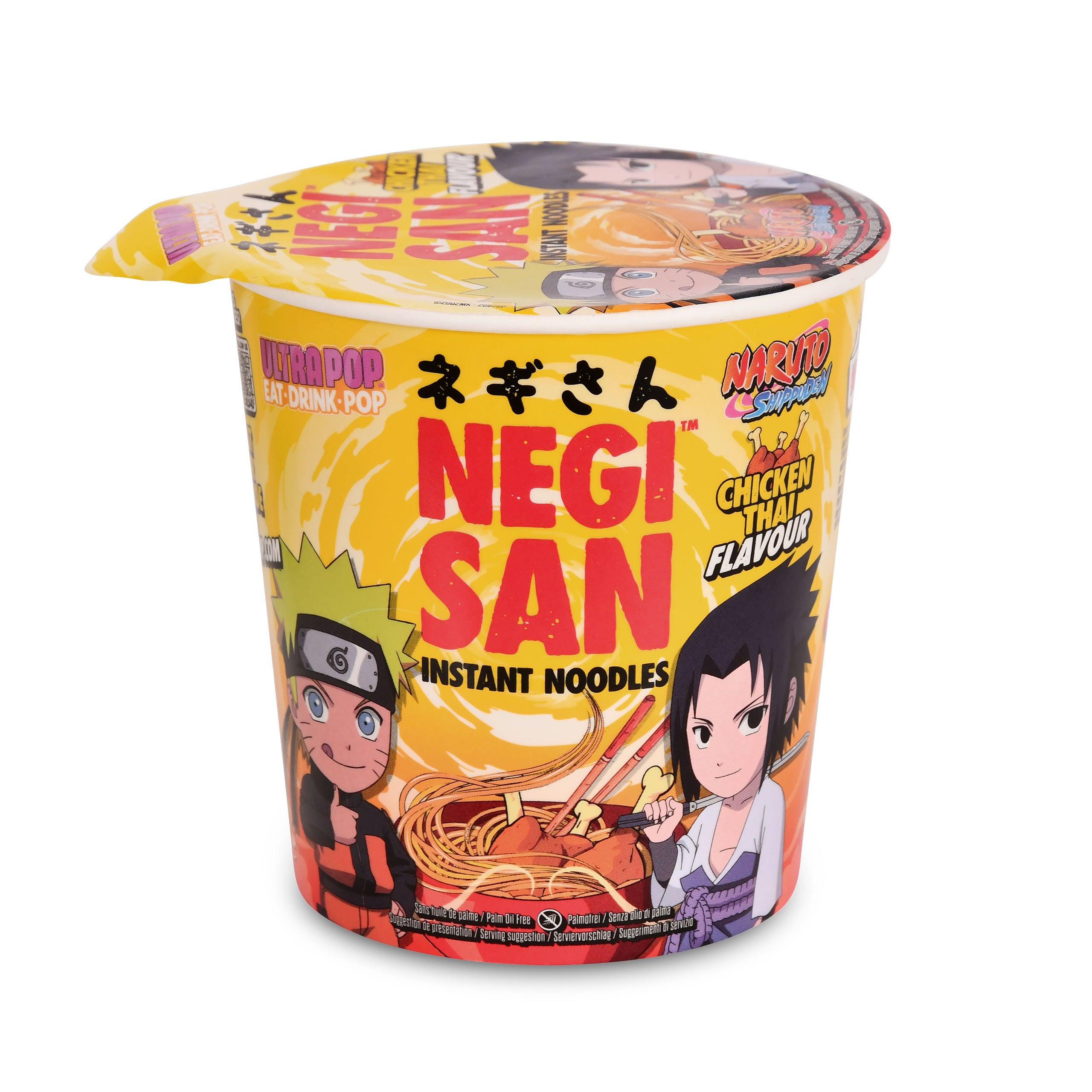 Produktbild Naruto Shippuden Ramen - Naruto und Sasuke Chicken Thai Instant-Nudeln