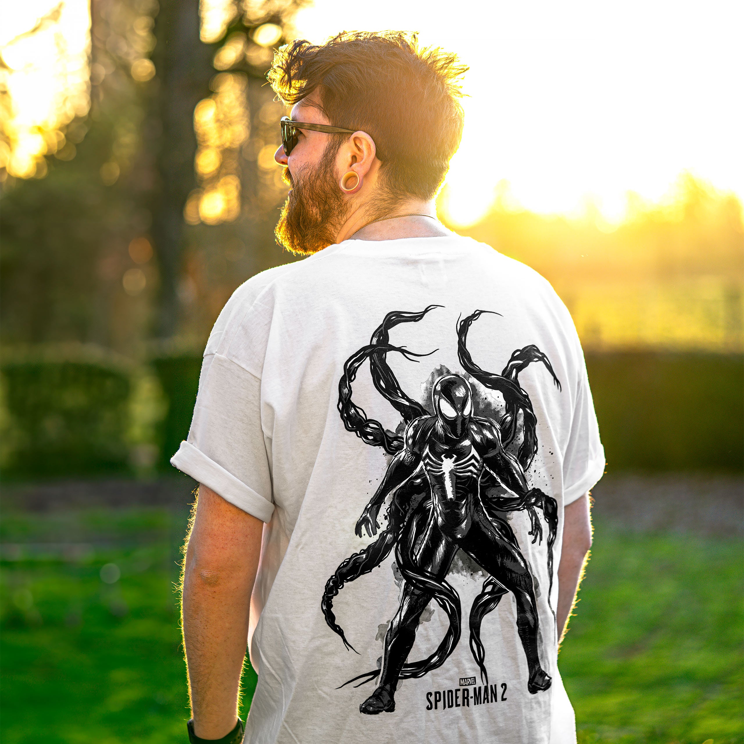 Produktbild Spider-Man 2 - Back In Black T-Shirt weiß