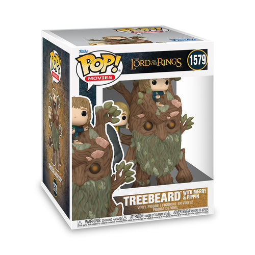 Produktbild Der Herr der Ringe - Baumbart mit Merry und Pippin Funko Pop Figur