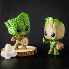 Produktbild Marvel - We Are Groot Captain America Funko Pop Wackelkopf-Figur