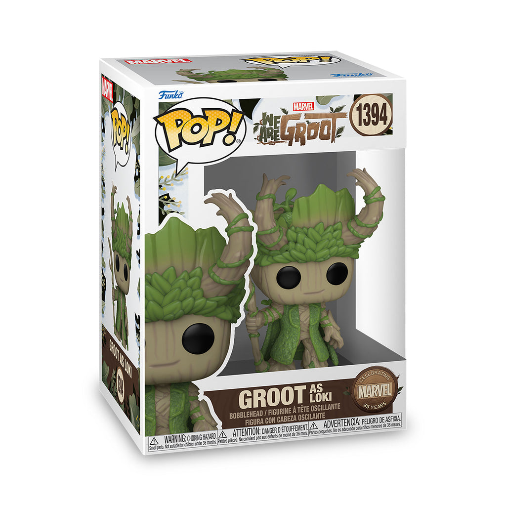 Produktbild Marvel - We Are Groot Loki Funko Pop Wackelkopf-Figur