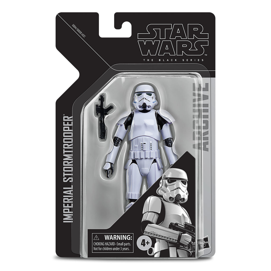 Produktbild Star Wars - Imperial Stormtrooper mit Blaster Black Series Actionfigur