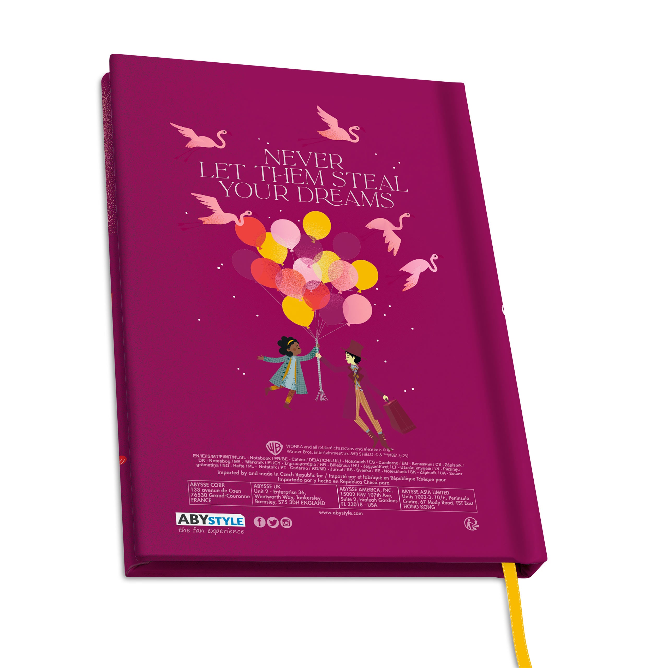 Produktbild Wonka Dreams - Notizbuch