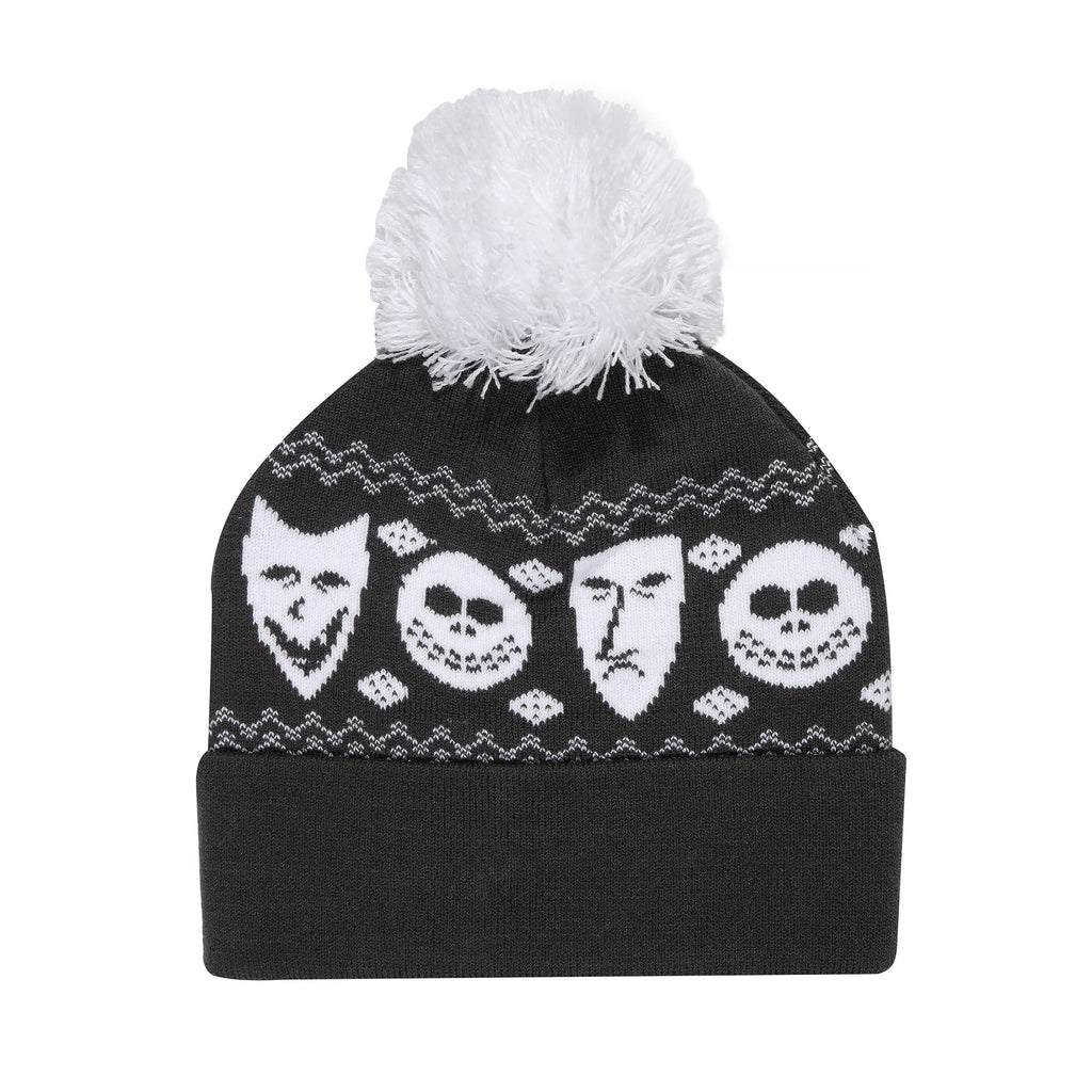 Produktbild Furcht, Angst und Schrecken Mütze mit Bommel - Nightmare Before Christmas