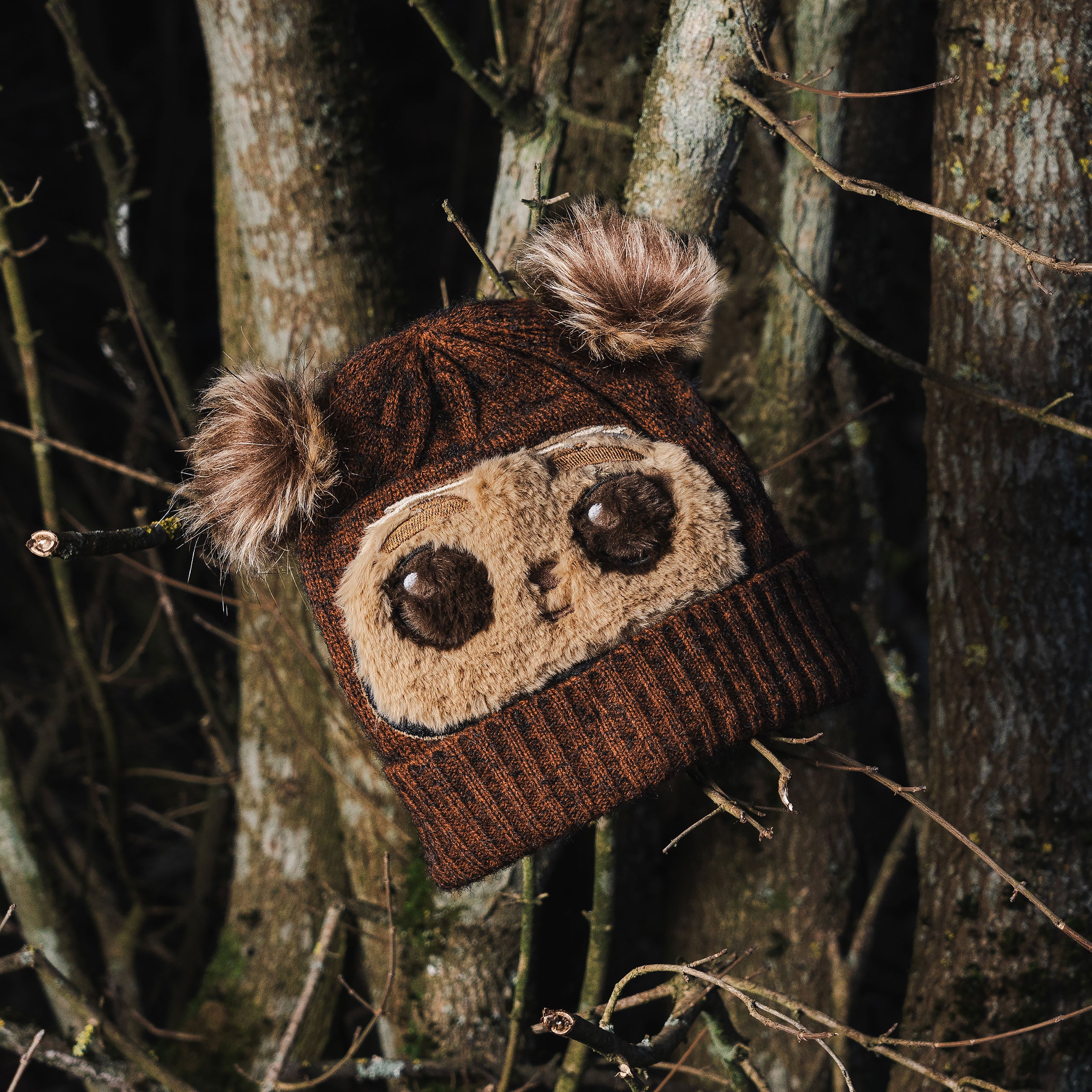 Produktbild Star Wars - Wicket Face Mütze mit Bommeln