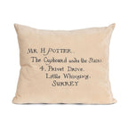 Produktbild Harry Potter - Hogwarts Brief Kissen