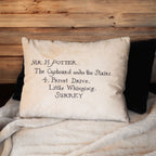 Produktbild Harry Potter - Hogwarts Brief Kissen