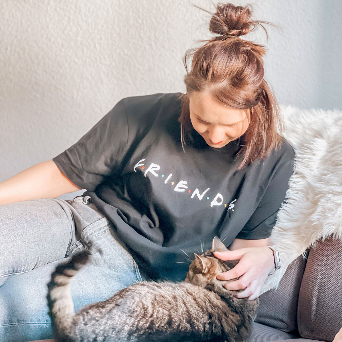Produktbild Friends - Logo T-Shirt schwarz