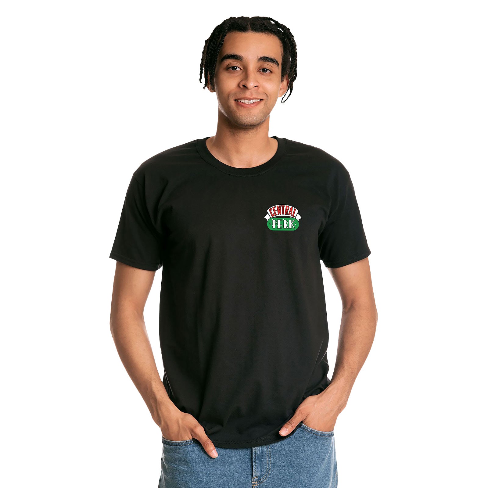 Produktbild Friends - Central Perk Logo T-Shirt schwarz