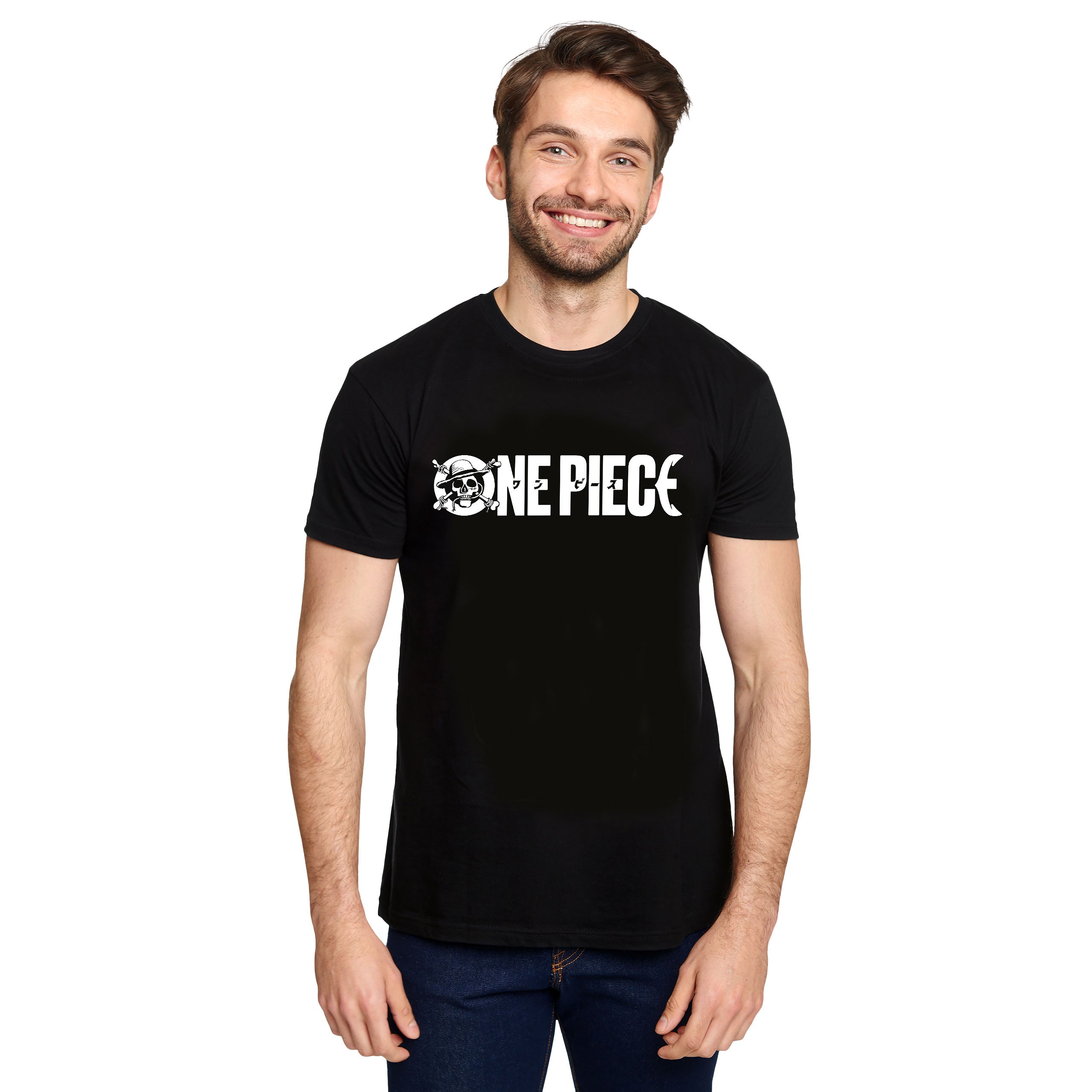 Produktbild One Piece - Serien Logo T-Shirt schwarz