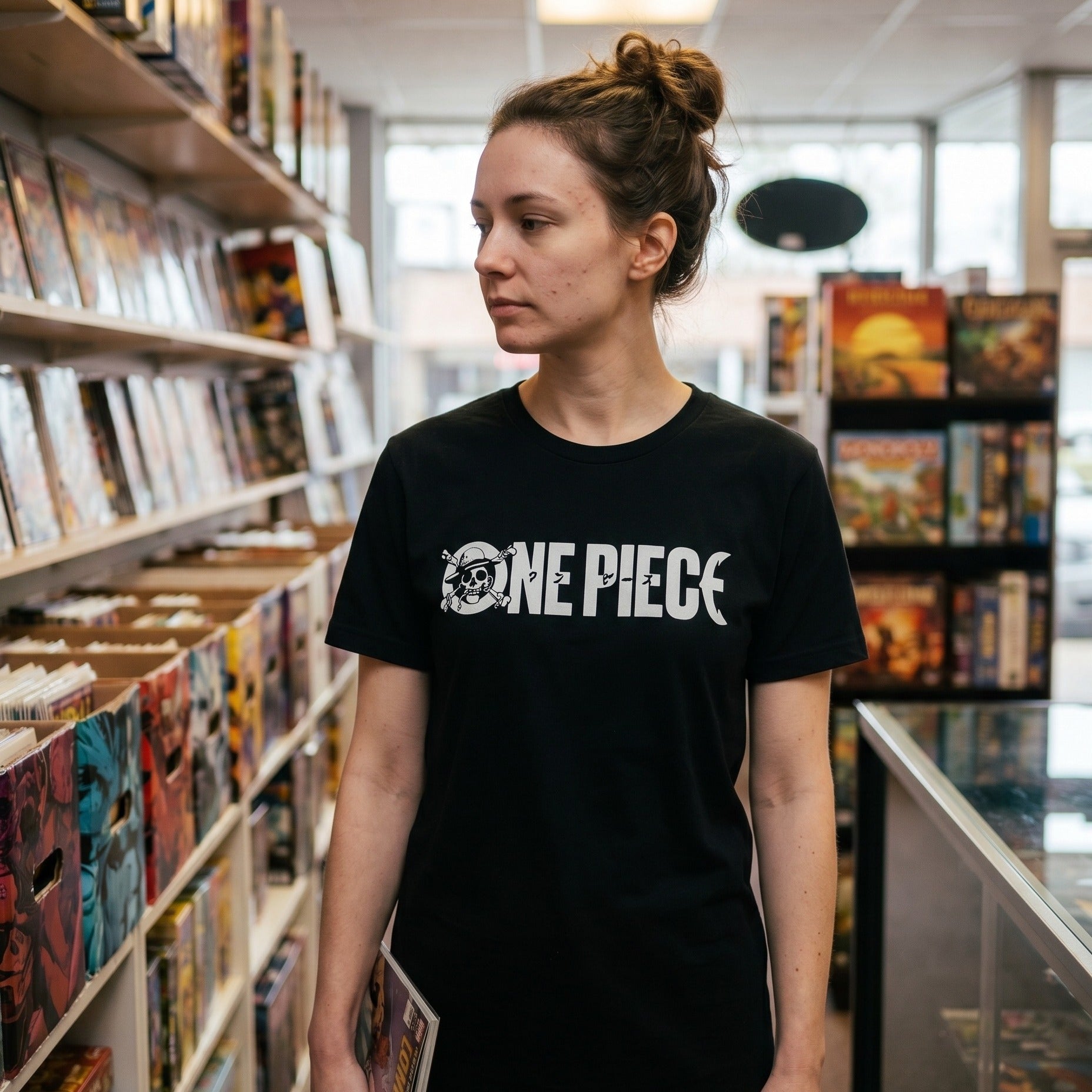 Produktbild One Piece - Serien Logo T-Shirt schwarz