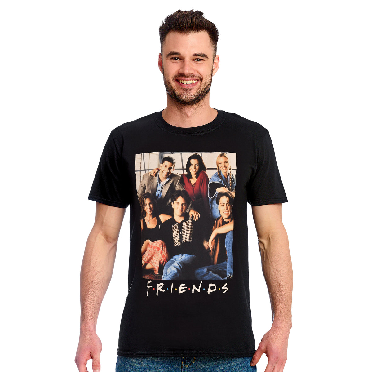 Produktbild Friends - Group T-Shirt schwarz