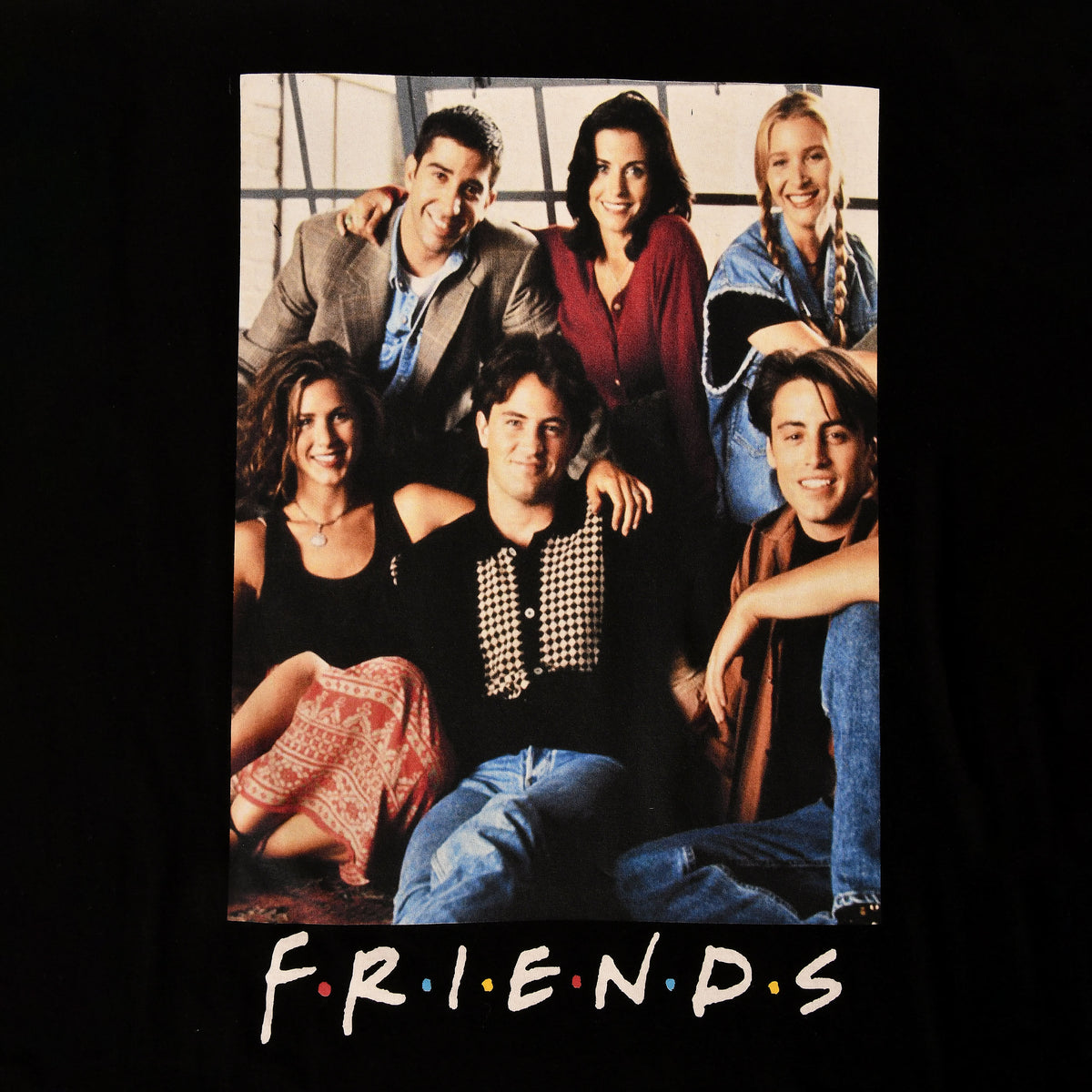 Produktbild Friends - Group T-Shirt schwarz