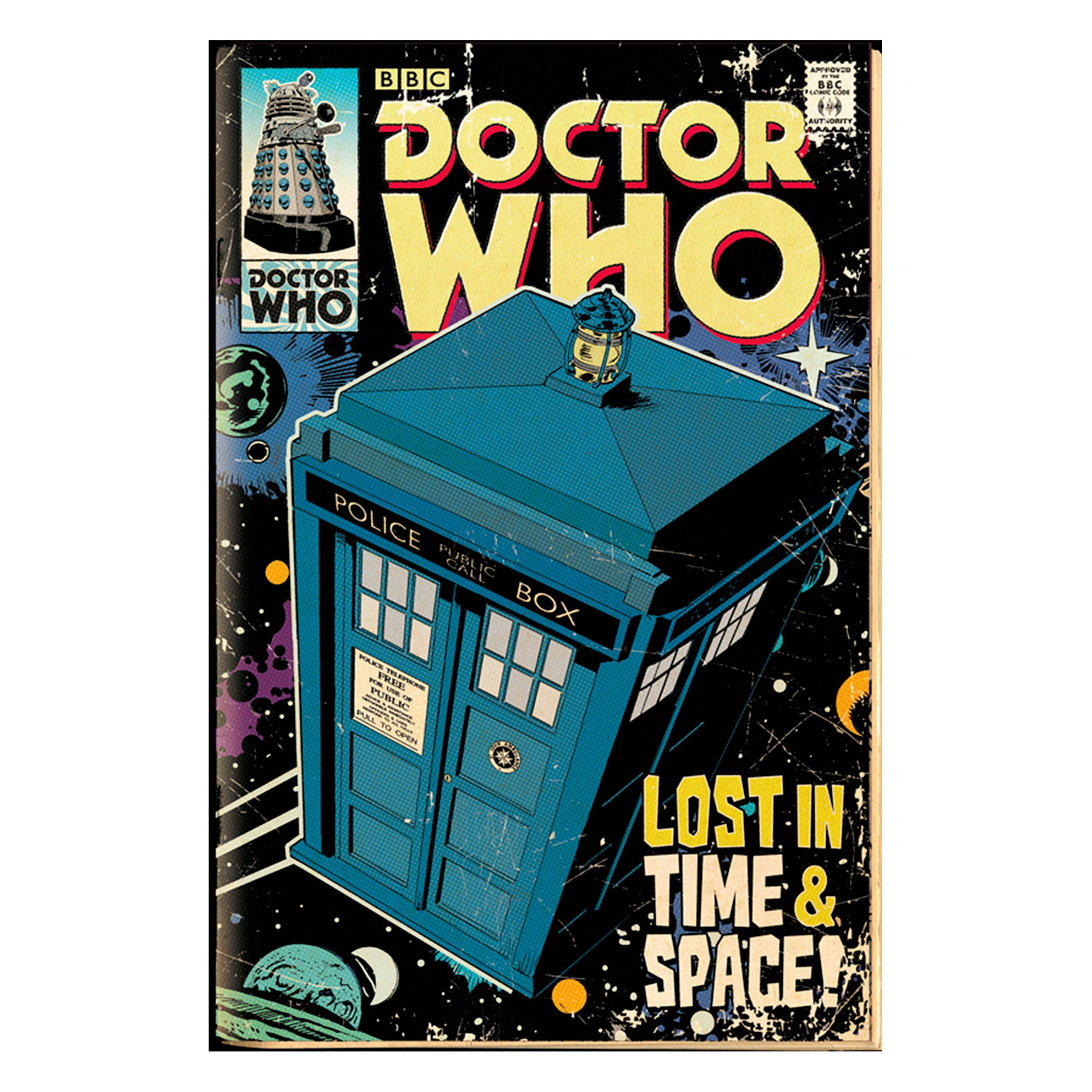 Produktbild Doctor Who - Tardis Comic Maxi Poster