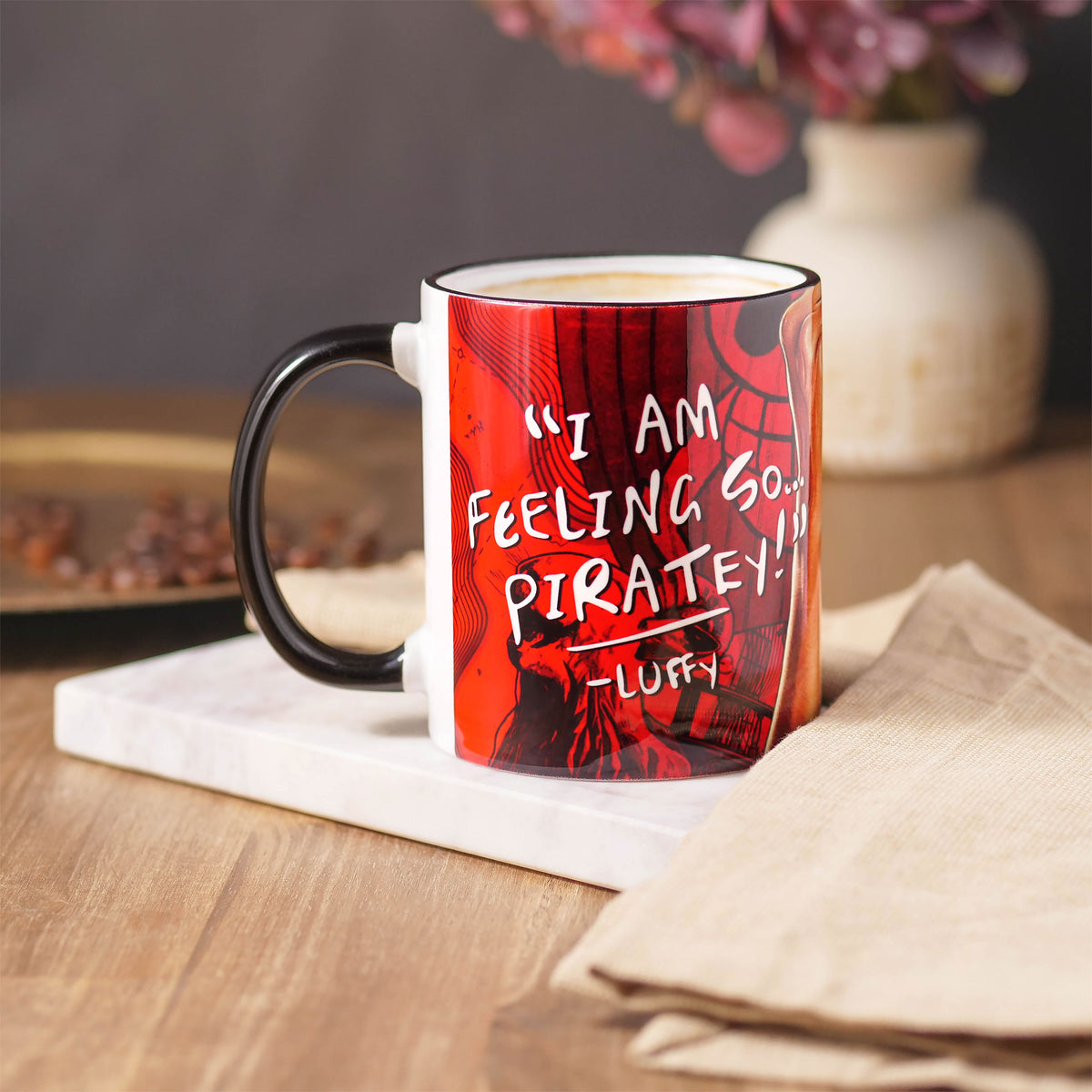 Produktbild Luffy Feeling Piratey Tasse - One Piece