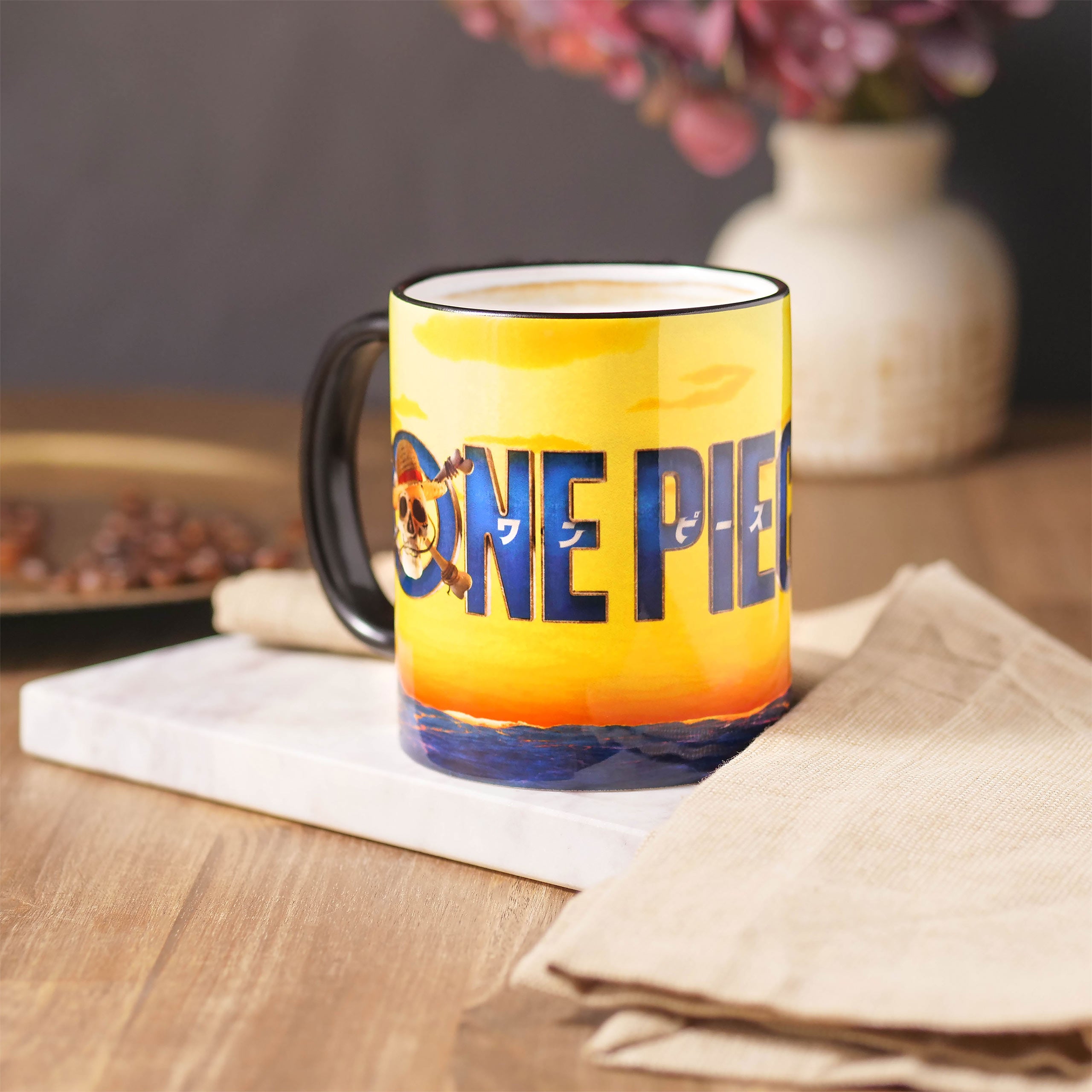 Produktbild One Piece - Serien Logo Tasse