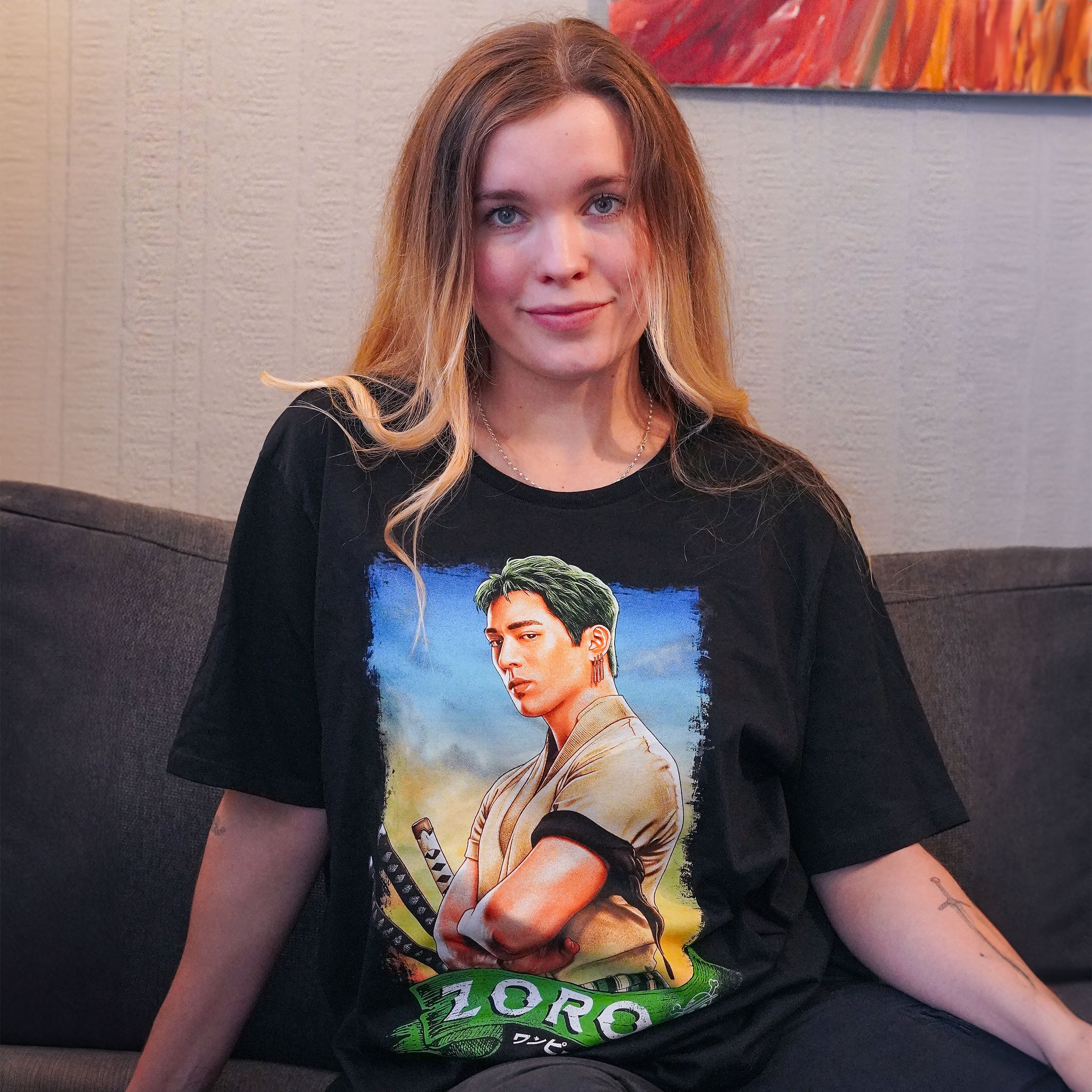 Produktbild Zoro T-Shirt schwarz - One Piece
