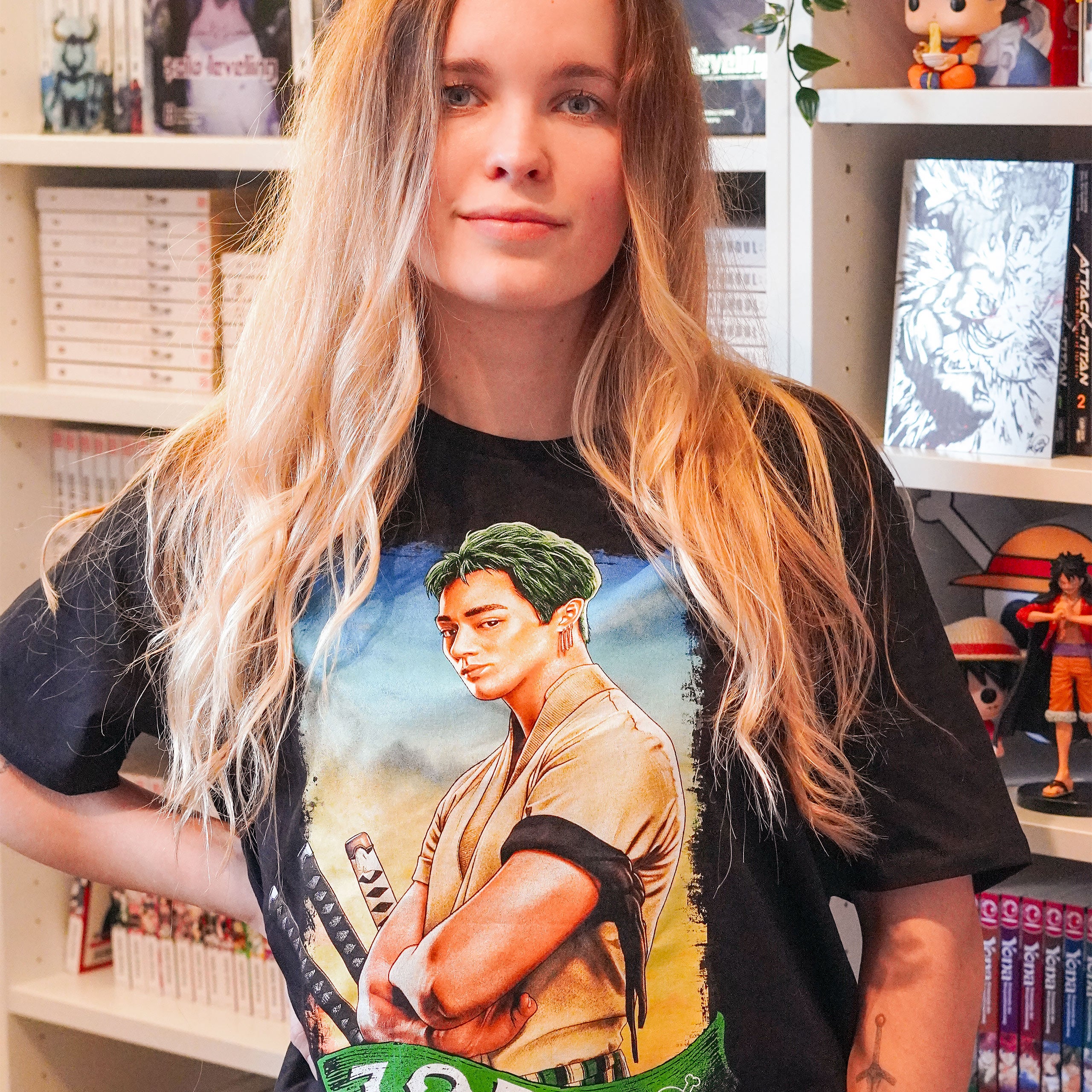 Produktbild Zoro T-Shirt schwarz - One Piece