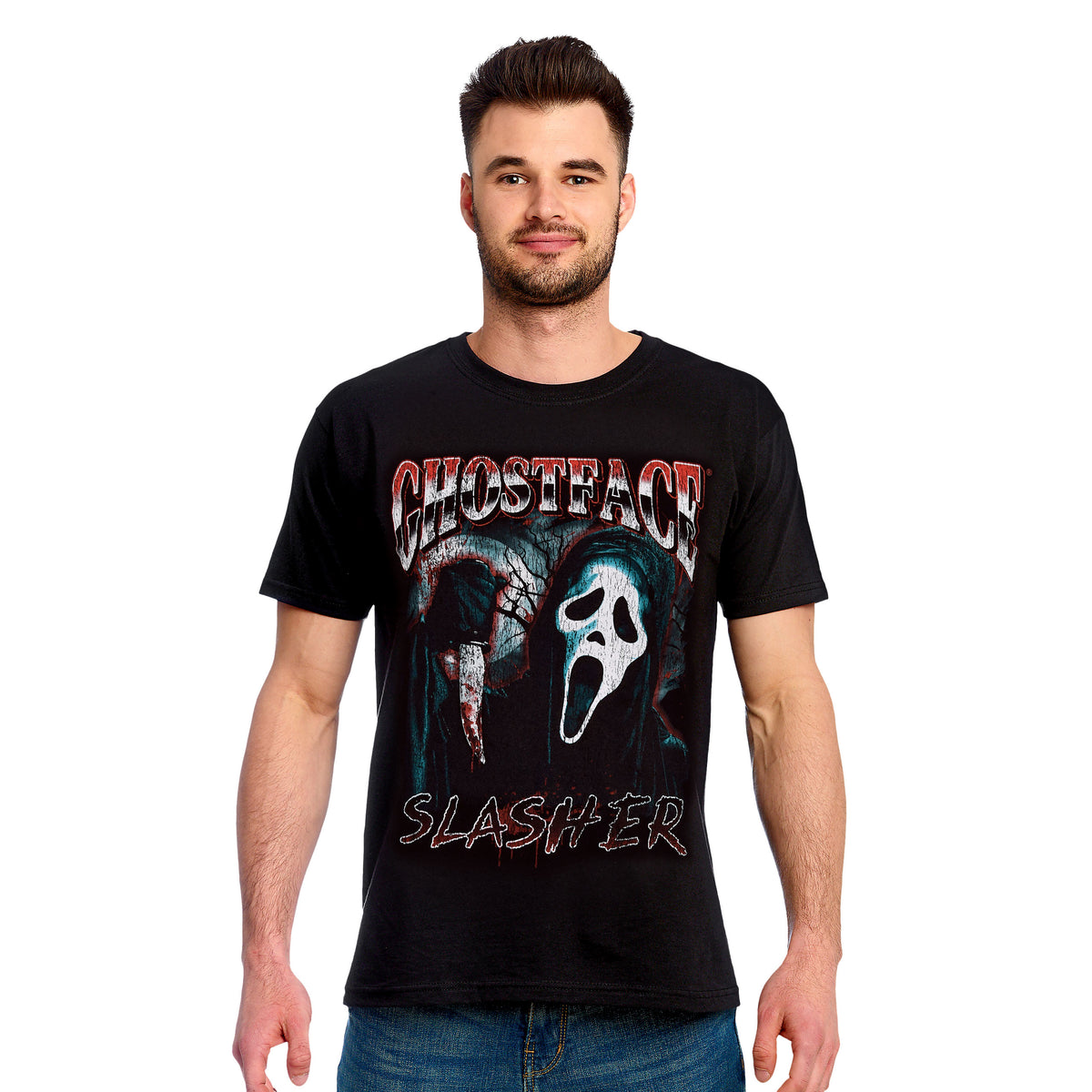 Produktbild Scream Ghost Face - Slasher T-Shirt schwarz