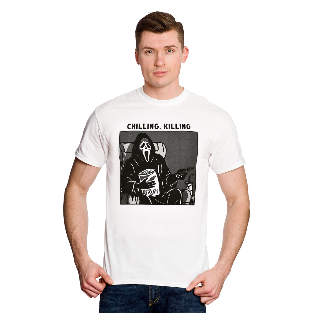 Produktbild Ghost Face - Chilling, Killing T-Shirt weiß