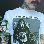 Produktbild Ghost Face - Chilling, Killing T-Shirt weiß