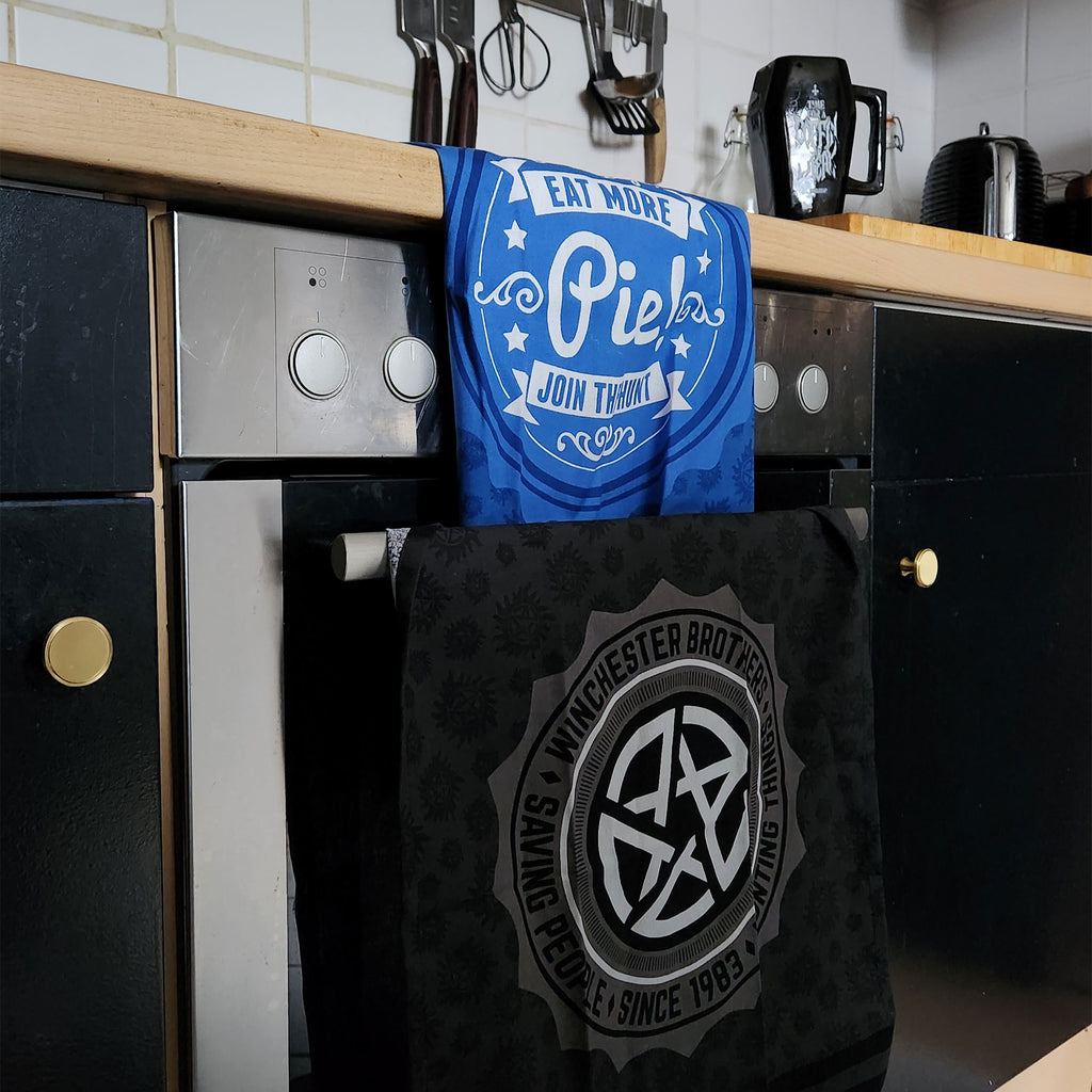Produktbild Pentagramm und Pie Geschirrtücher Set - Supernatural