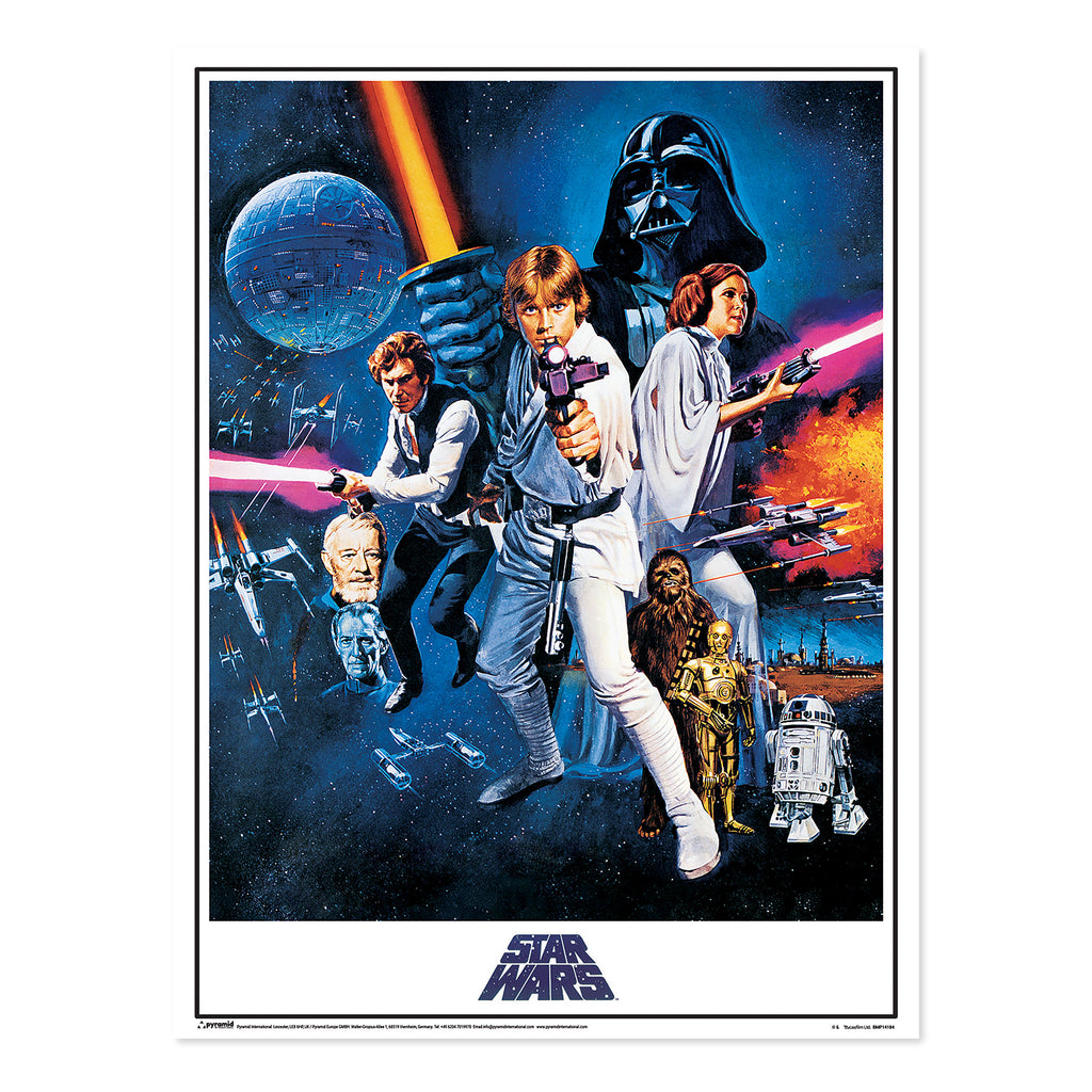 Produktbild Star Wars - A New Hope Metall Poster