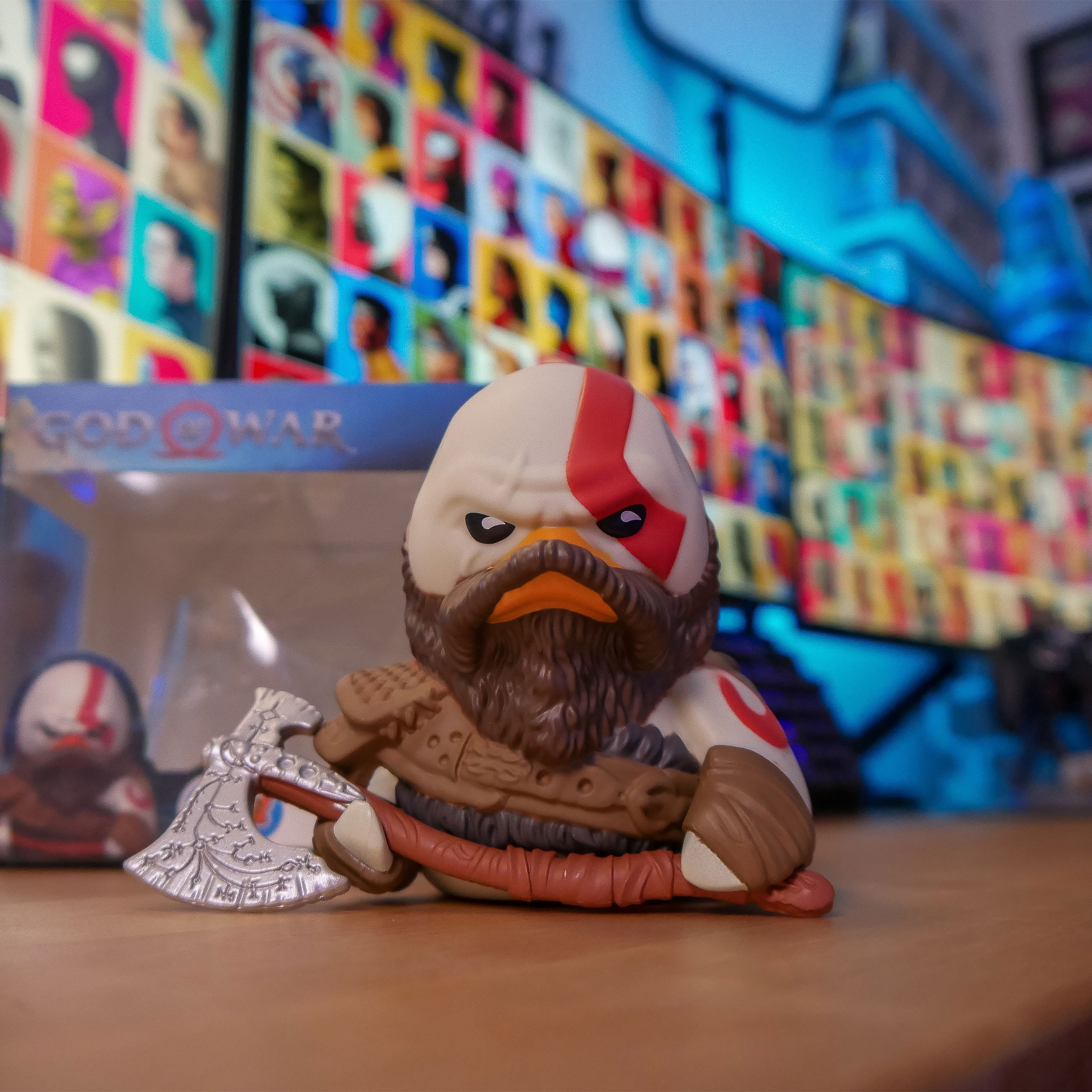 Produktbild God of War - Kratos TUBBZ Deko Ente