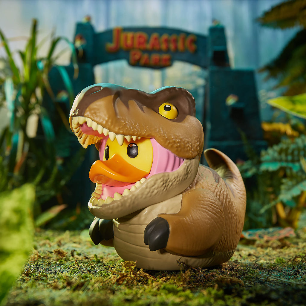 Produktbild Jurassic Park - T-Rex TUBBZ Deko Ente