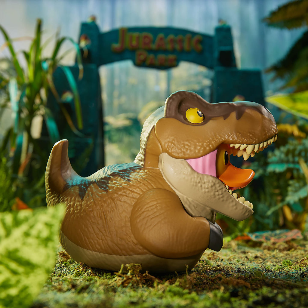 Produktbild Jurassic Park - T-Rex TUBBZ Deko Ente