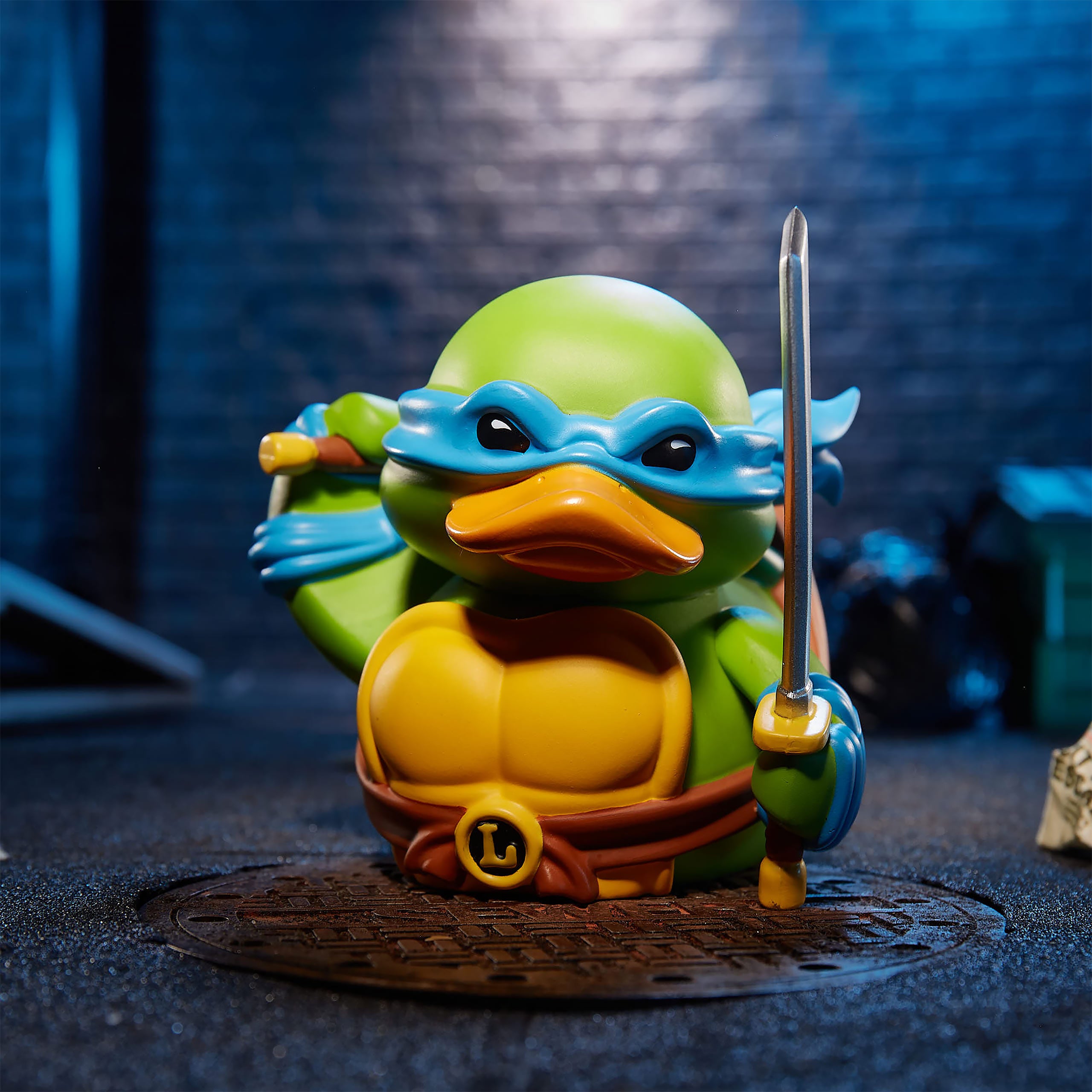 Produktbild Teenage Mutant Ninja Turtles - Leonardo TUBBZ Deko Ente