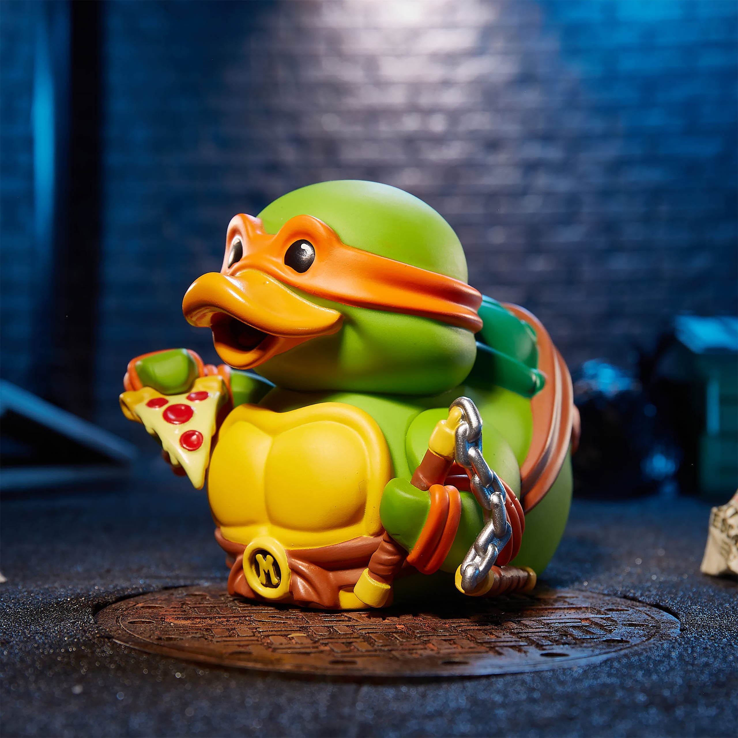 Produktbild Teenage Mutant Ninja Turtles - Michelangelo TUBBZ Deko Ente