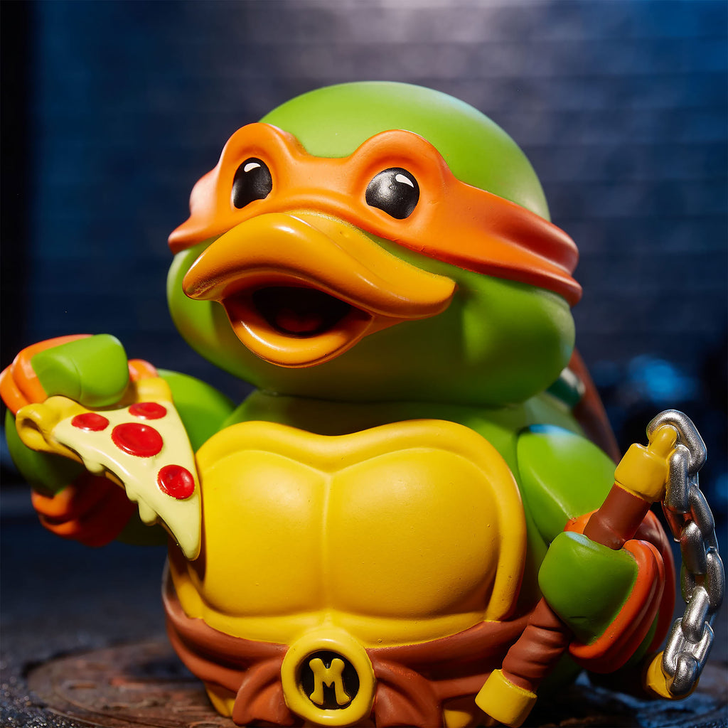 Produktbild Teenage Mutant Ninja Turtles - Michelangelo TUBBZ Deko Ente