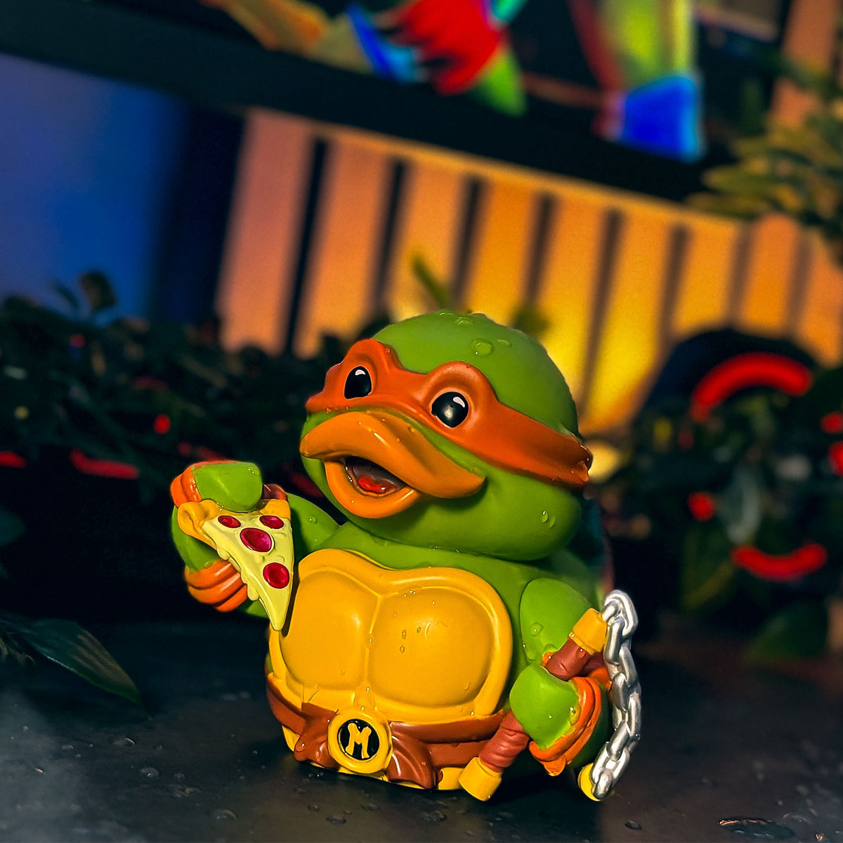 Produktbild Teenage Mutant Ninja Turtles - Michelangelo TUBBZ Deko Ente