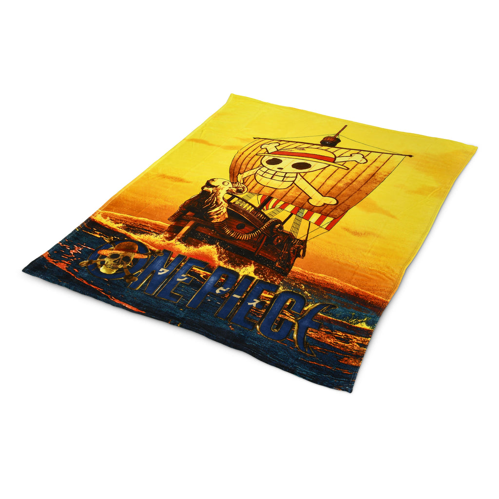 Produktbild One Piece - Flying Lamb Flauschdecke