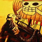 Produktbild One Piece - Flying Lamb Flauschdecke