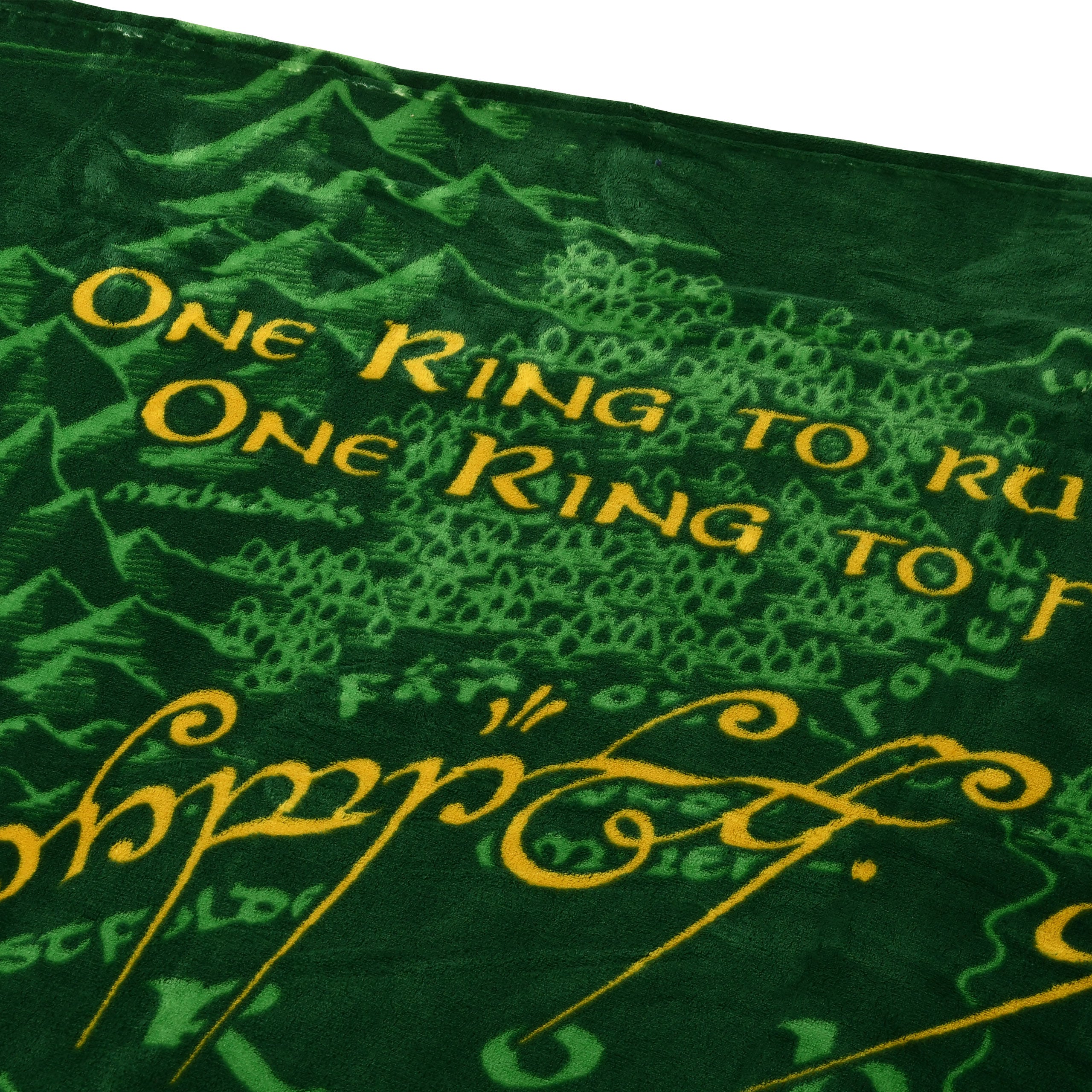 Produktbild Der Herr der Ringe - Der Eine Ring Flauschdecke