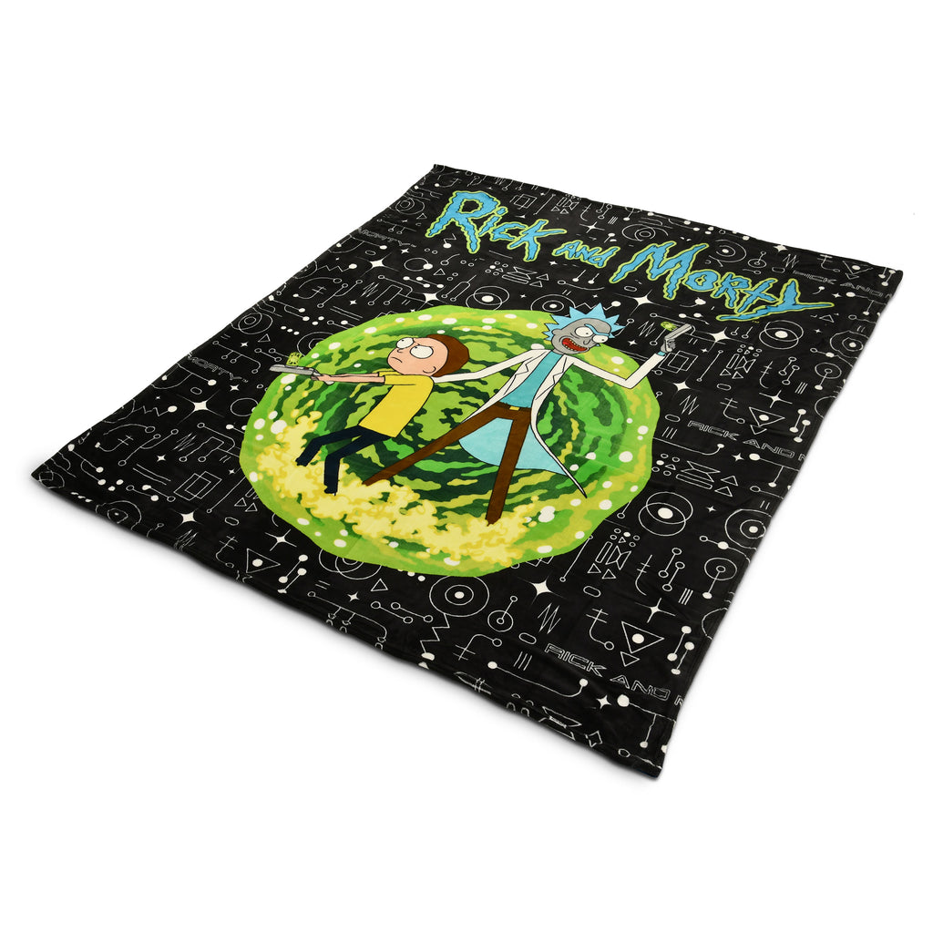 Produktbild Rick and Morty - Portal Flauschdecke