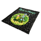 Produktbild Rick and Morty - Portal Flauschdecke