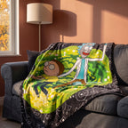 Produktbild Rick and Morty - Portal Flauschdecke