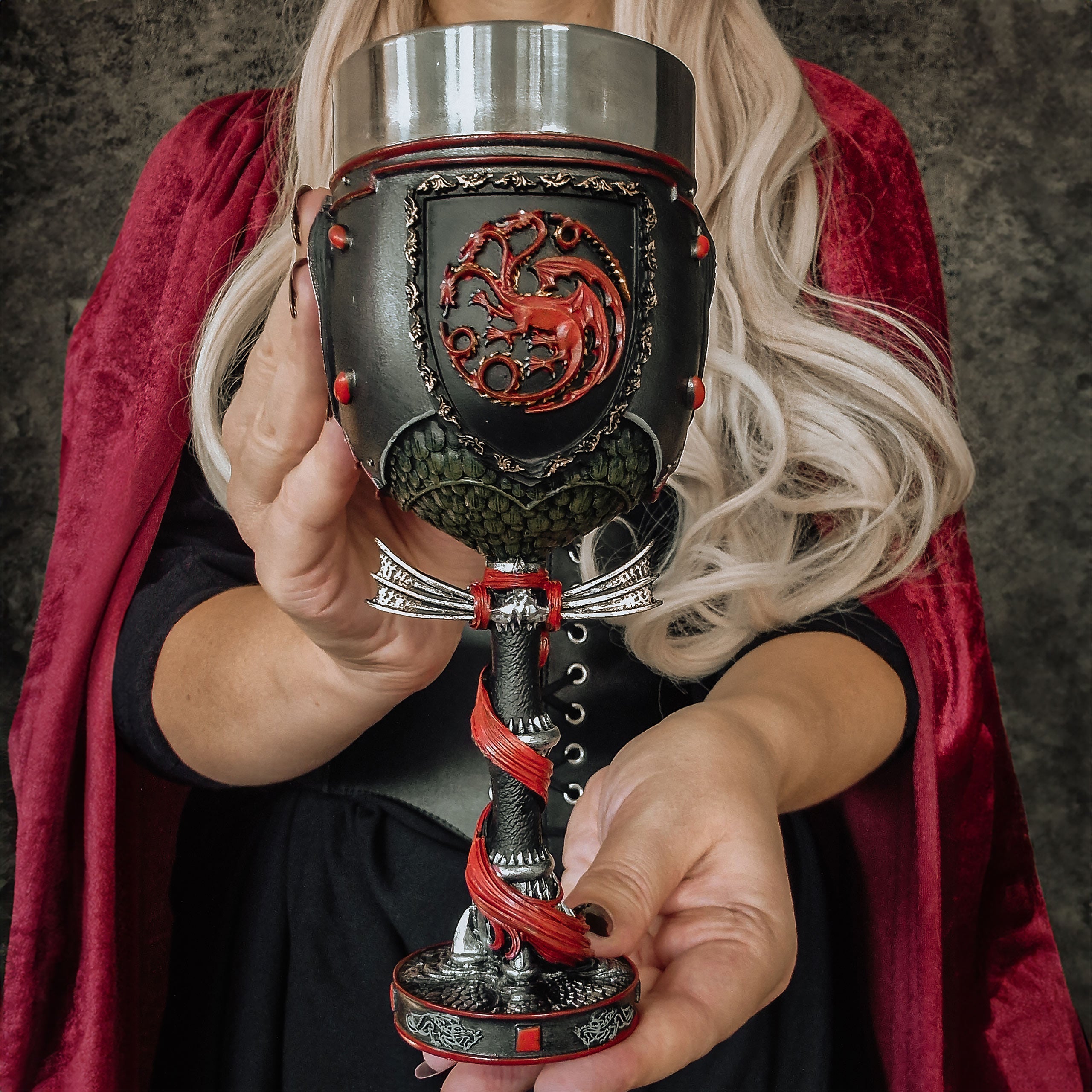 Produktbild House of the Dragon - Daemon Targaryen Kelch deluxe