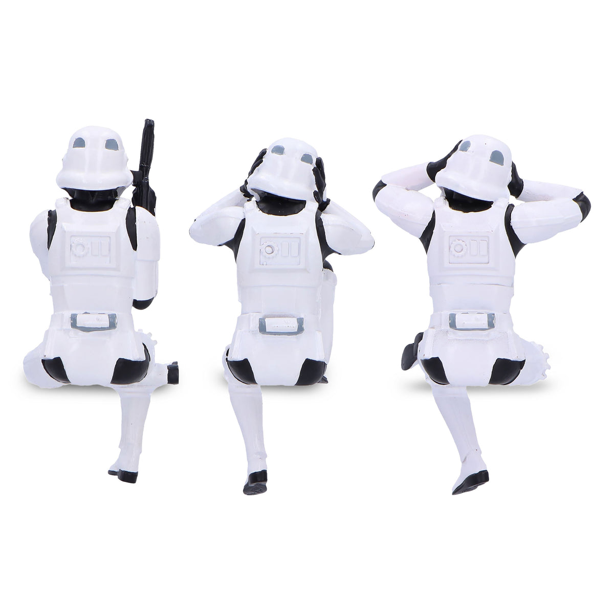 Produktbild Original Stormtrooper Don't See Hear Speak Figurenset sitzend