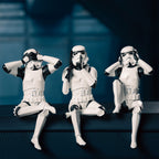 Produktbild Original Stormtrooper Don't See Hear Speak Figurenset sitzend