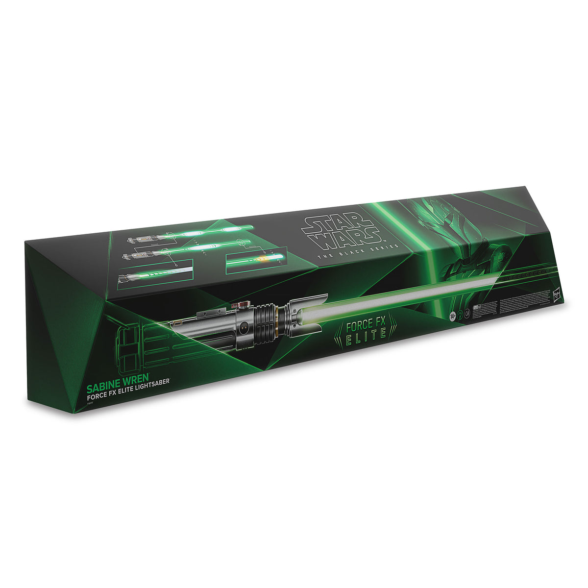 Produktbild Star Wars Ahsoka - Sabine Wren Force FX Elite Black Series Lichtschwert